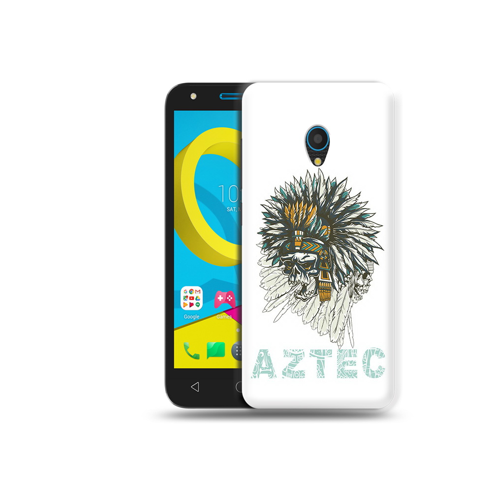 

Чехол MyPads Tocco для Alcatel U5 5047D скелет индеец (PT134046.676.602), Tocco