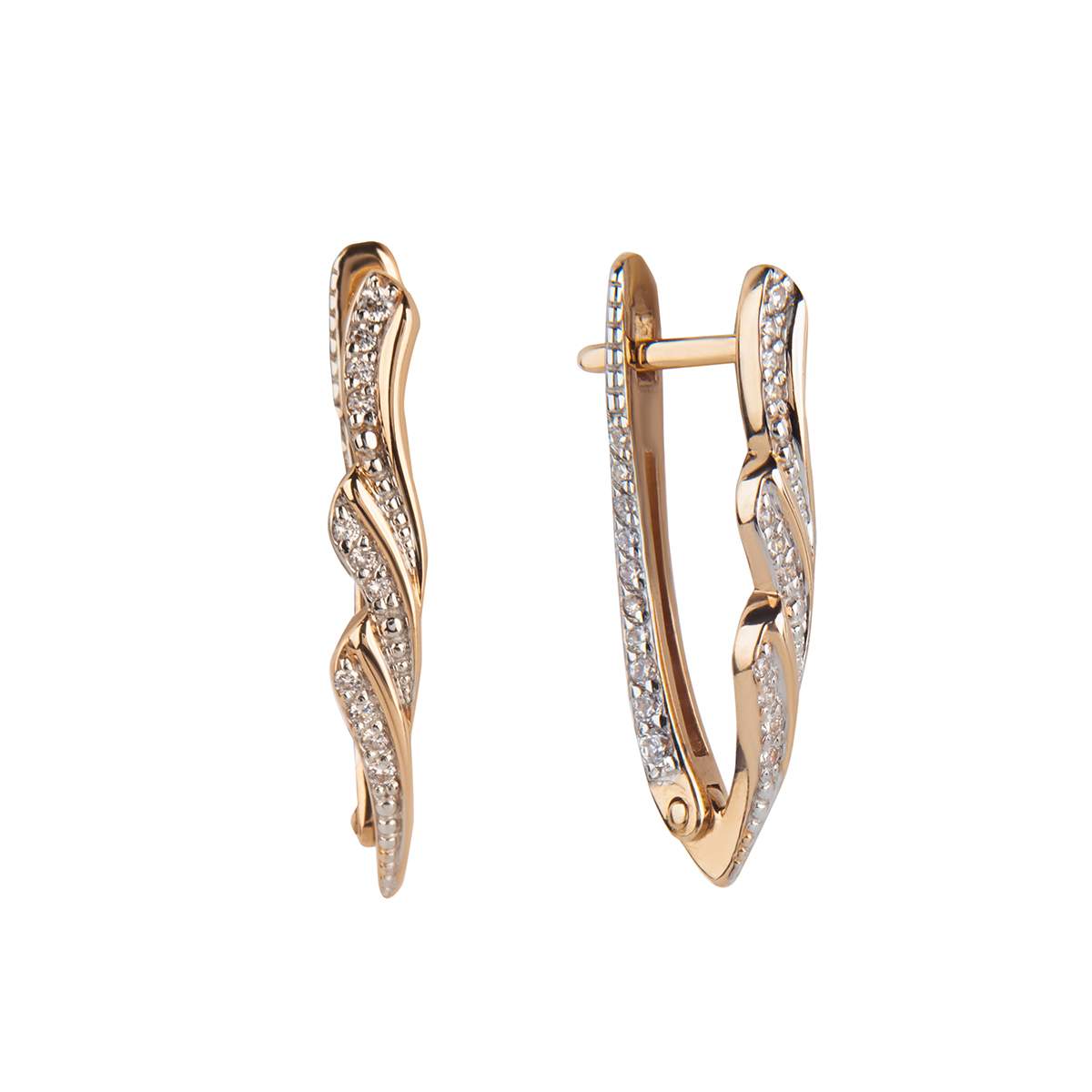 

Серьги из золота Azade С132-1114, фианит, С132-1114
