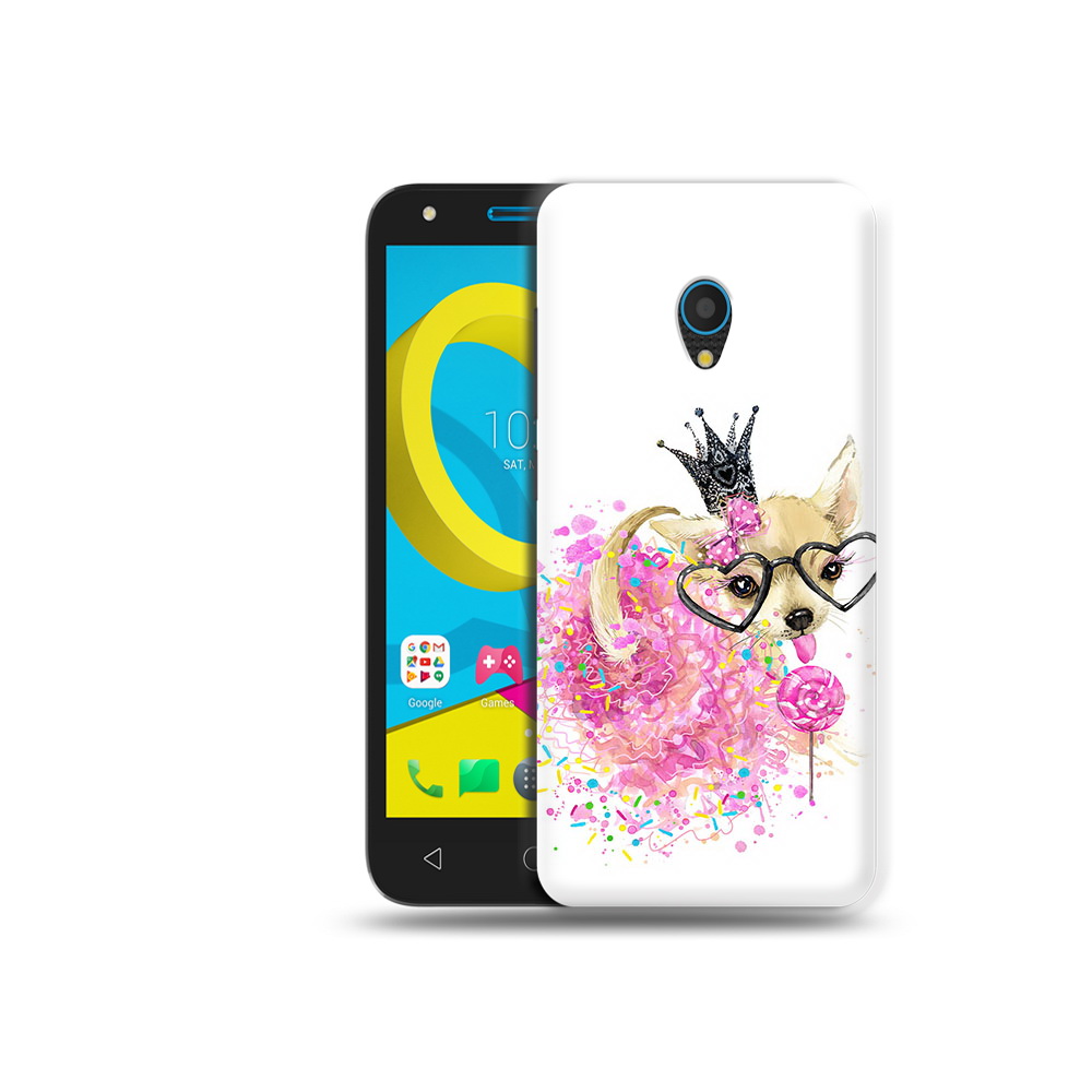 

Чехол MyPads Tocco для Alcatel U5 5047D сладкая принцесса (PT134046.676.606), Tocco