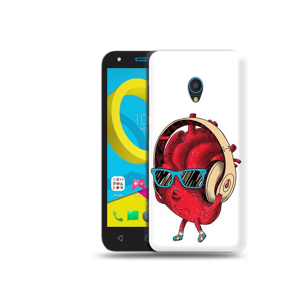 

Чехол MyPads Tocco для Alcatel U5 5047D слушай сердце (PT134046.676.609), Tocco