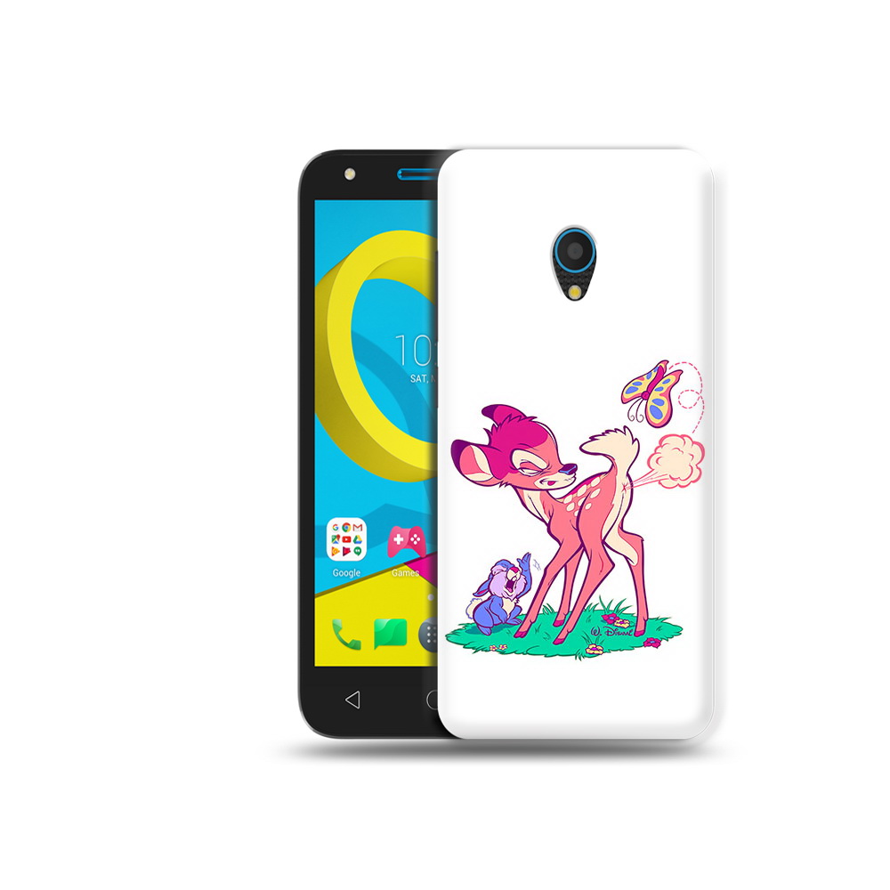 

Чехол MyPads Tocco для Alcatel U5 5047D смешной олененок (PT134046.676.610), Tocco