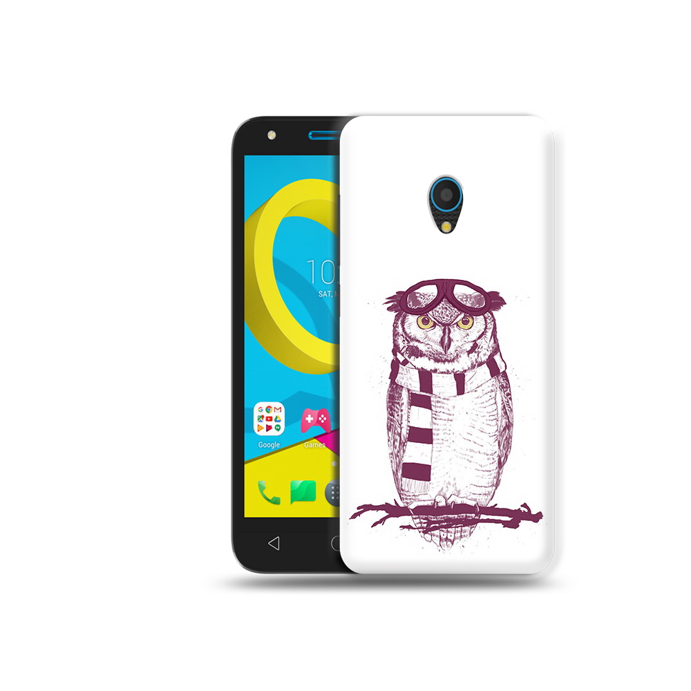 

Чехол MyPads Tocco для Alcatel U5 5047D сова-летчик (PT134046.676.612), Tocco