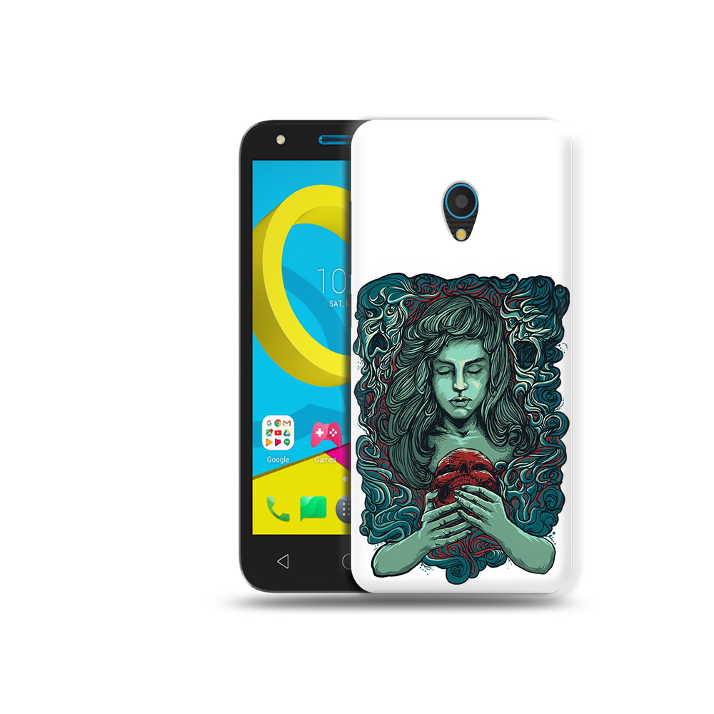 

Чехол MyPads Tocco для Alcatel U5 5047D спящая девушка (PT134046.676.619), Tocco