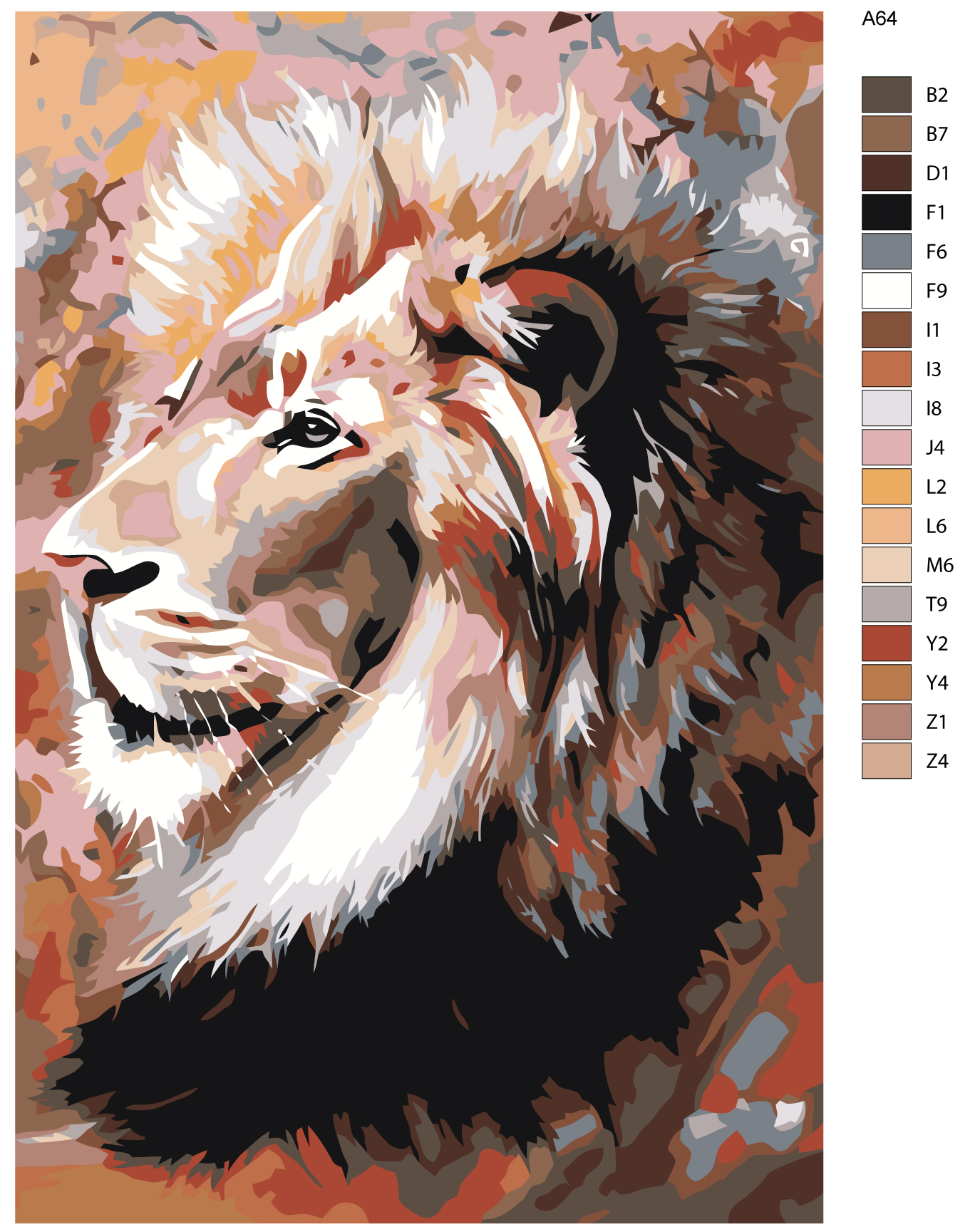 

Картина по номерам, Живопись по номерам, 60 x 90, A64, A64