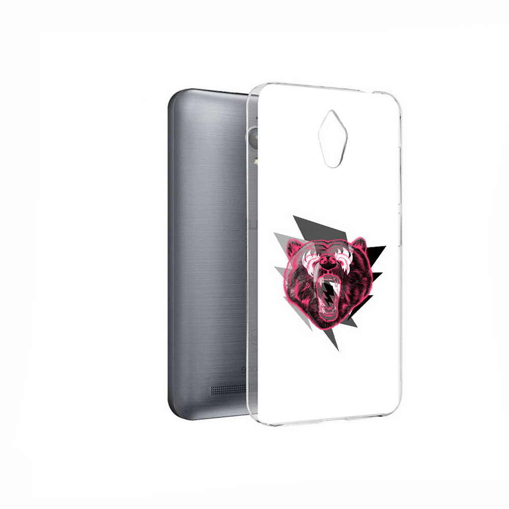 

Чехол MyPads Tocco для Asus ZenFone Go (ZC500TG) грозовой медведь, Прозрачный, Tocco