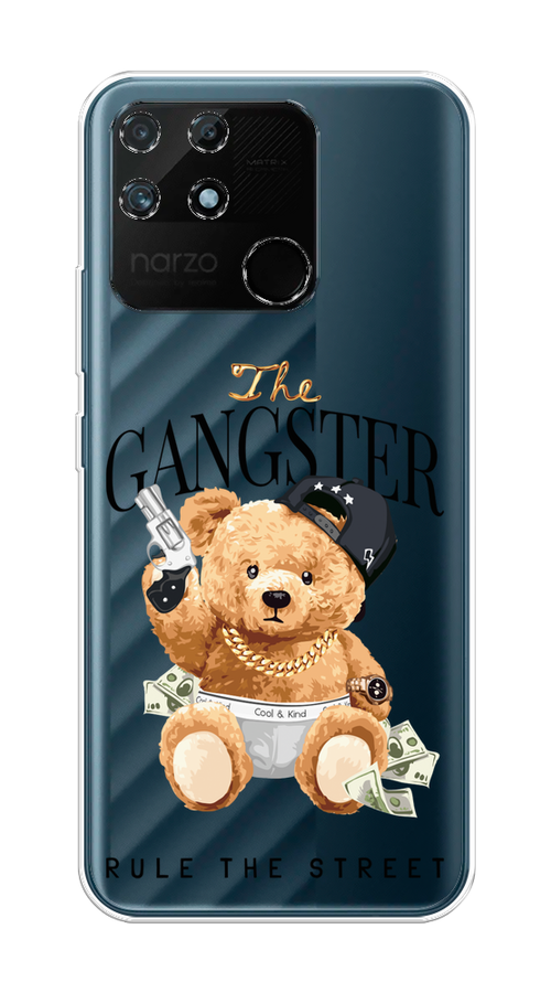 

Чехол на Realme Narzo 50A "The Gangster", Бежевый;серый;черный, 258450-6