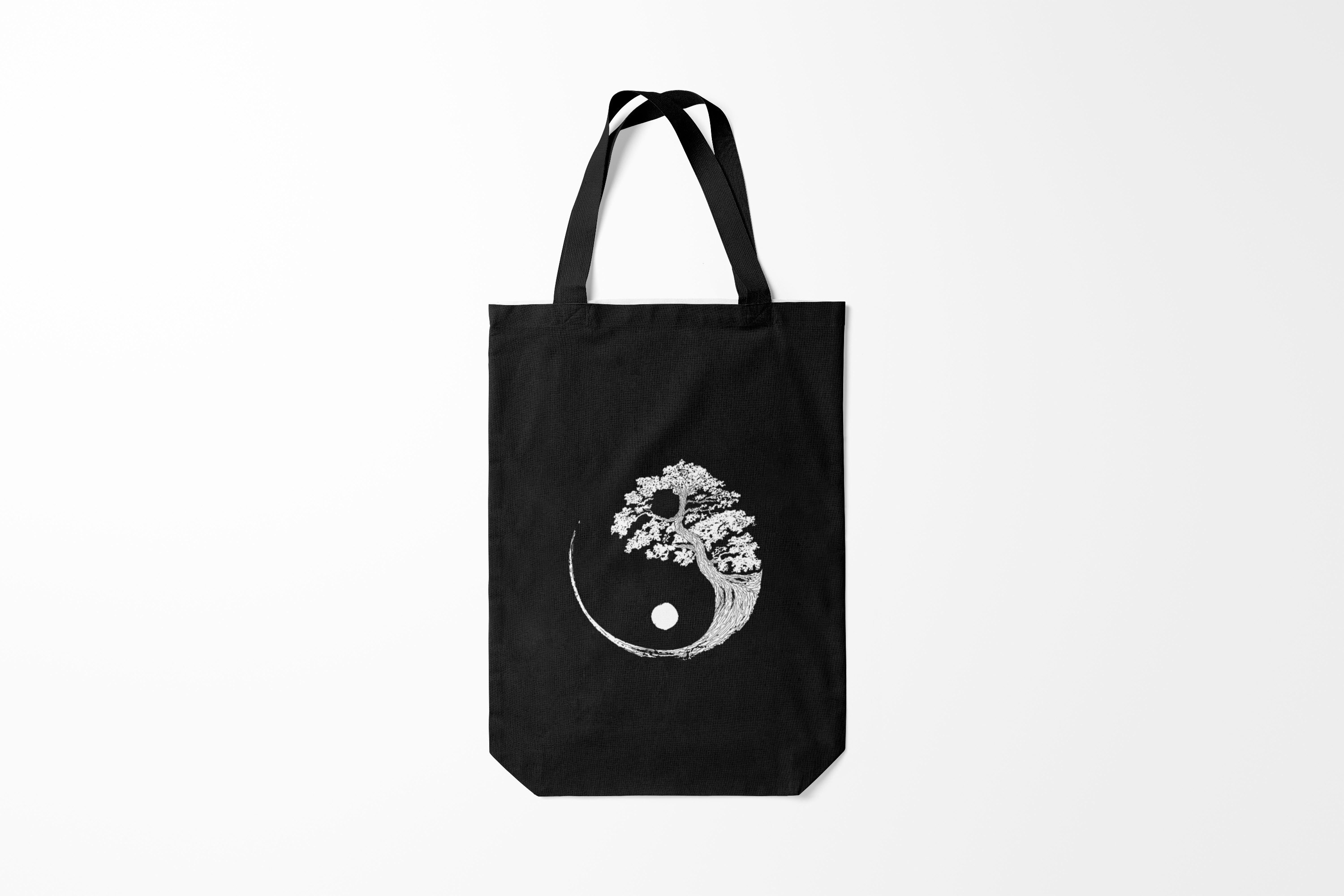 

Сумка шoппер унисекс Burnettie Эзотерика Yin and Yang. Bonsai Tree, черный, Эзотерика Yin and Yang. Bonsai Tree