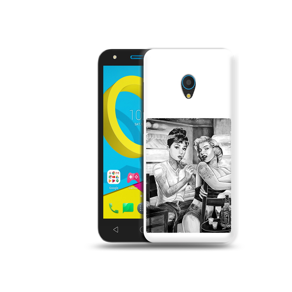 

Чехол MyPads Tocco для Alcatel U5 5047D тату мастер (PT134046.676.637), Tocco