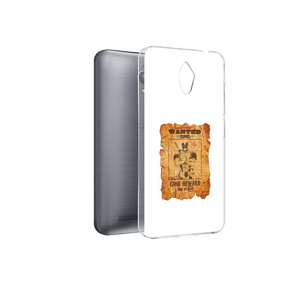 

Чехол MyPads Tocco для Asus ZenFone Go (ZC500TG) дедпул, Прозрачный, Tocco