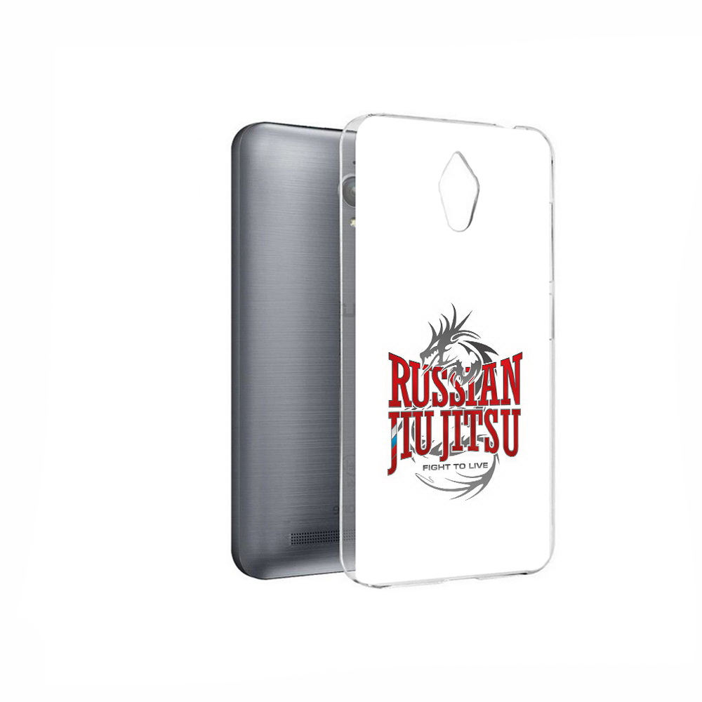 

Чехол MyPads Tocco для Asus ZenFone Go (ZC500TG) джиу джитсу, Прозрачный, Tocco