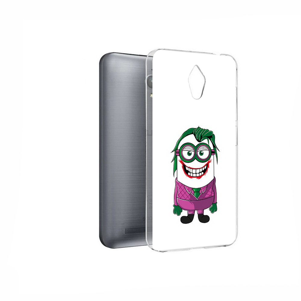 Чехол MyPads Tocco для Asus ZenFone Go (ZC500TG) джокер миньон