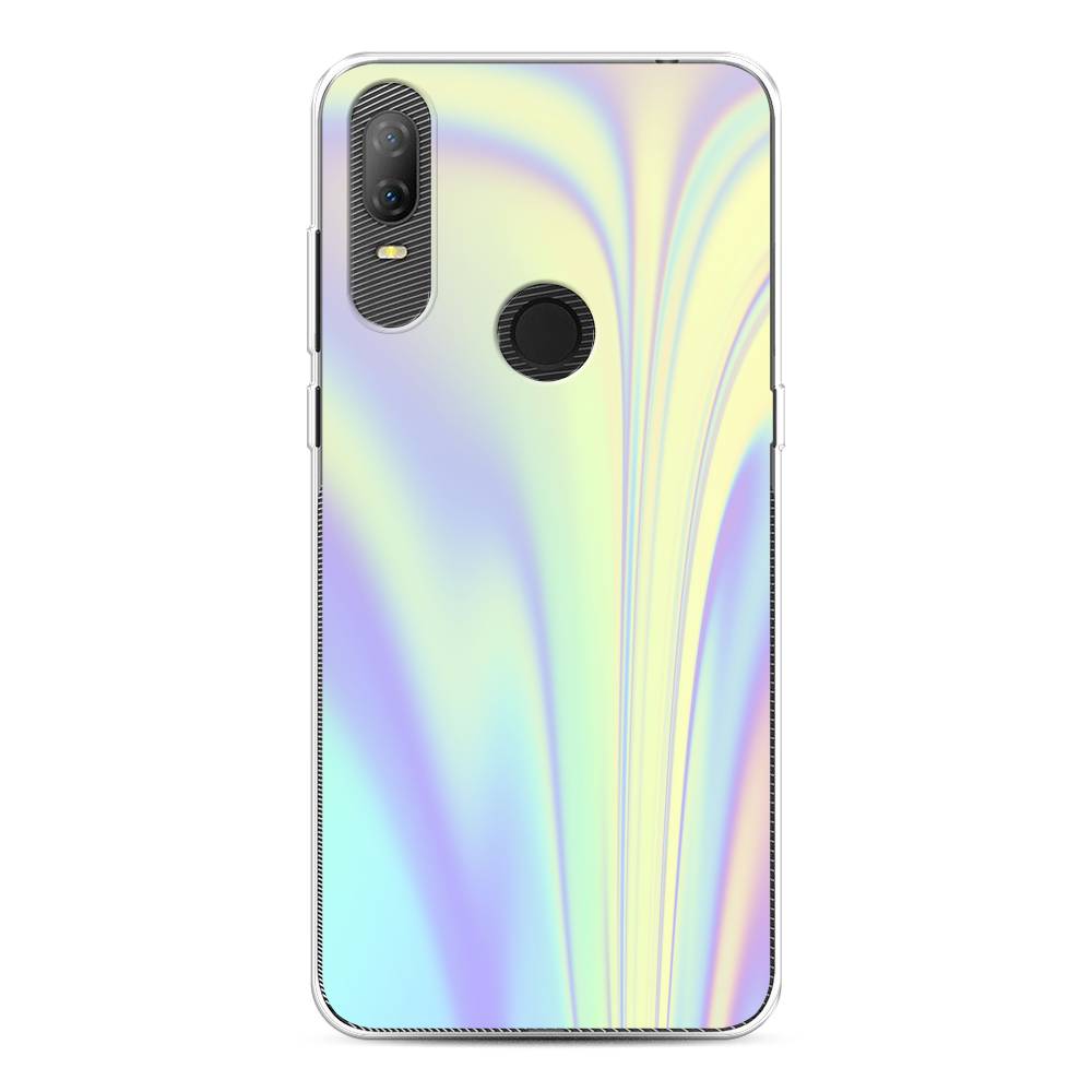 

Силиконовый чехол "Фиолетовая голограмма" на Alcatel 1V (2020) 5007U, Фиолетовая голограмма
