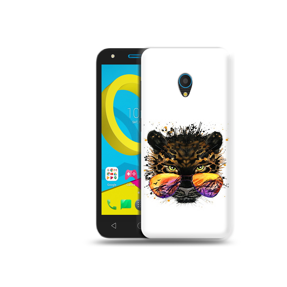 

Чехол MyPads Tocco для Alcatel U5 5047D тропический леопард (PT134046.676.649), Tocco