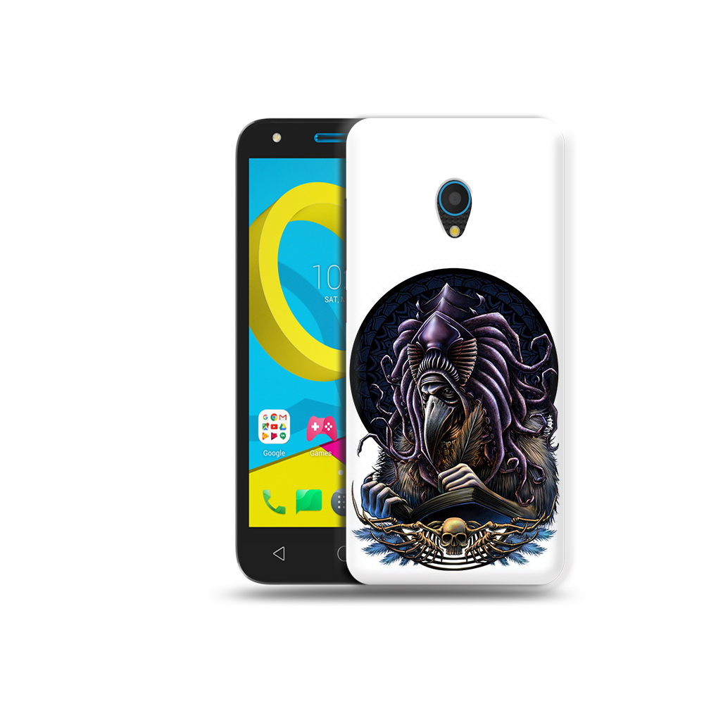 

Чехол MyPads Tocco для Alcatel U5 5047D умный ворон (PT134046.676.650), Tocco