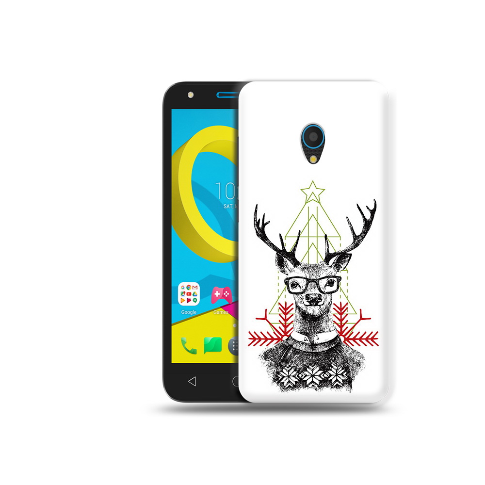 

Чехол MyPads Tocco для Alcatel U5 5047D умный олень (PT134046.676.652), Tocco