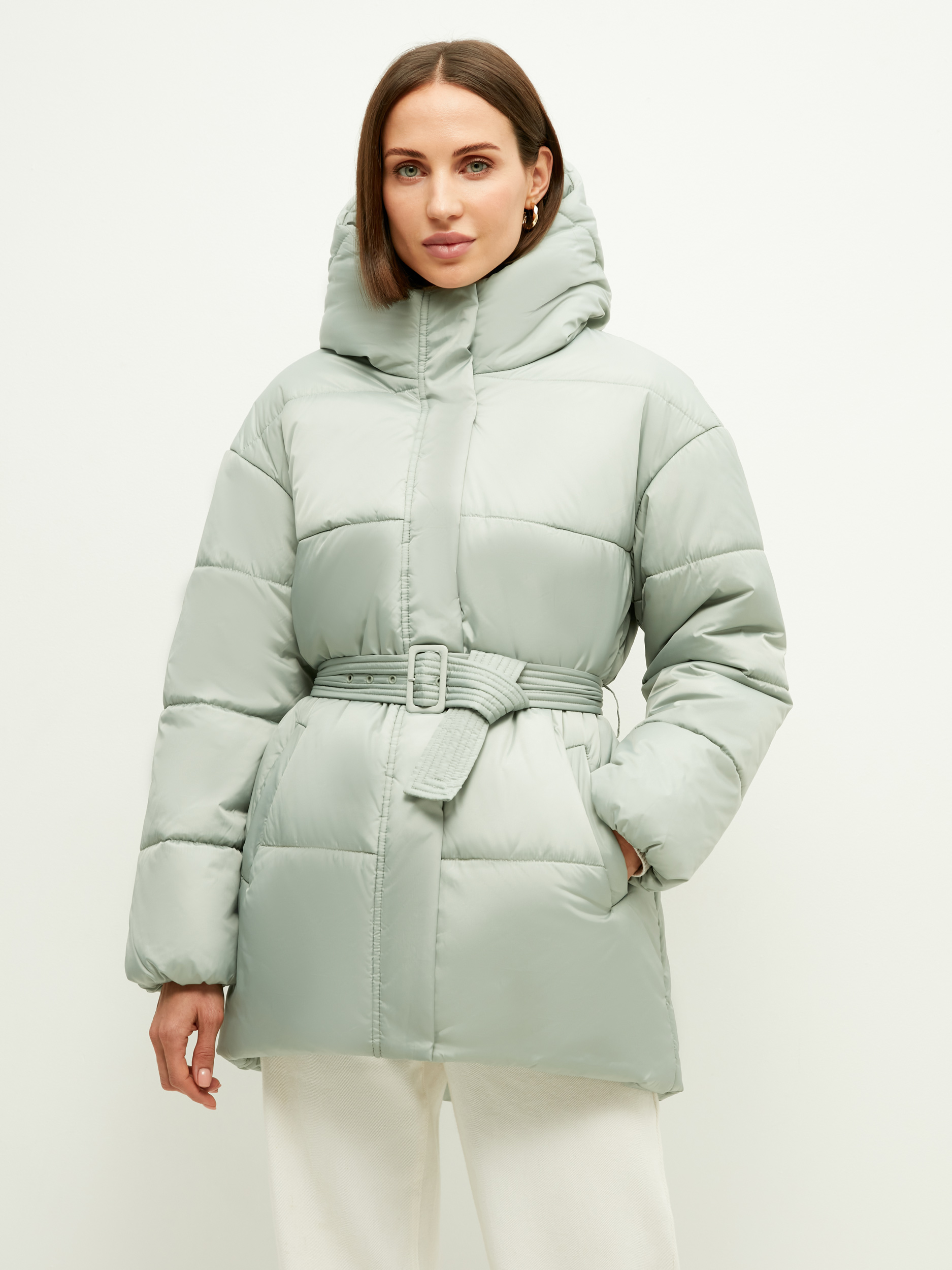 

Куртка женская ZARINA 2369435135-19 зеленая XS, 2369435135-19