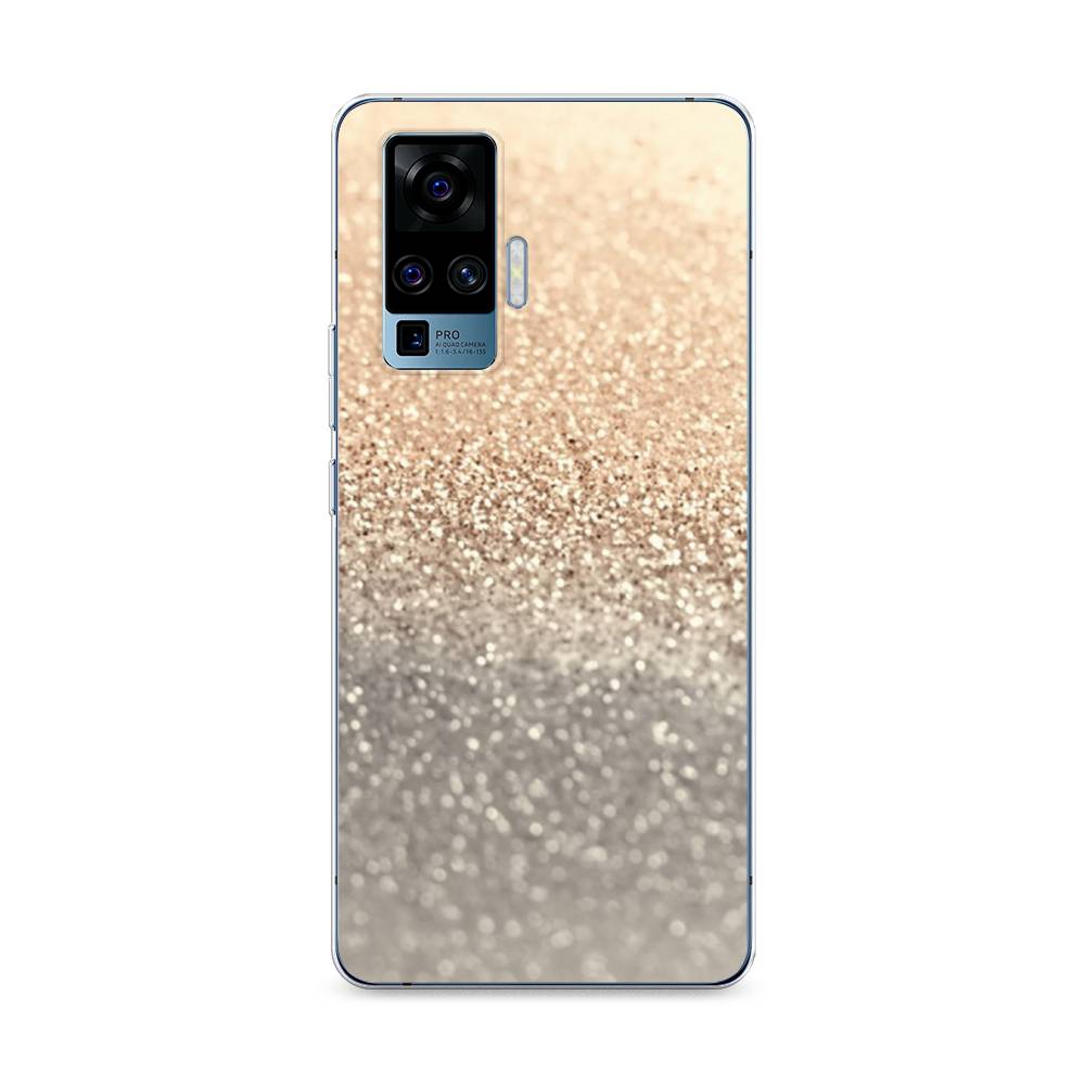 

Силиконовый чехол "Песок золотой рисунок" на Vivo X50 Pro