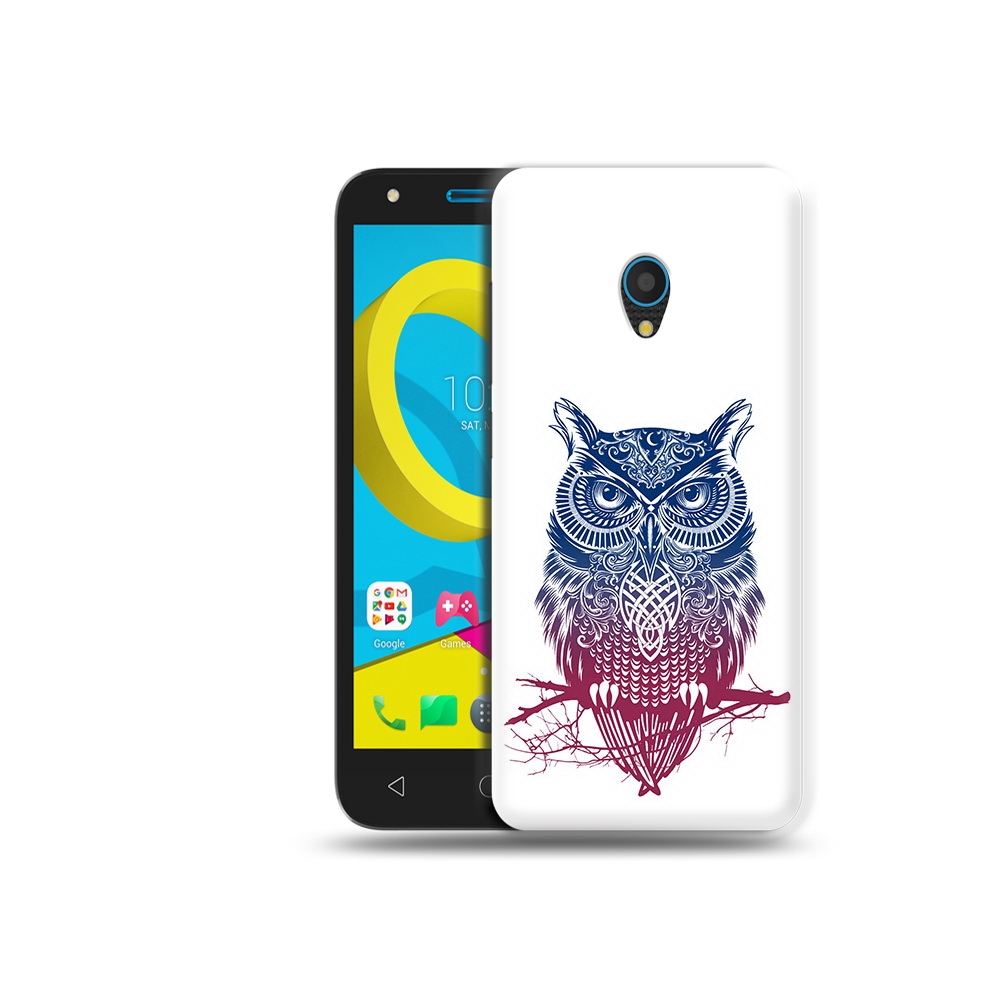 

Чехол MyPads Tocco для Alcatel U5 5047D хиппи сова (PT134046.676.664), Tocco