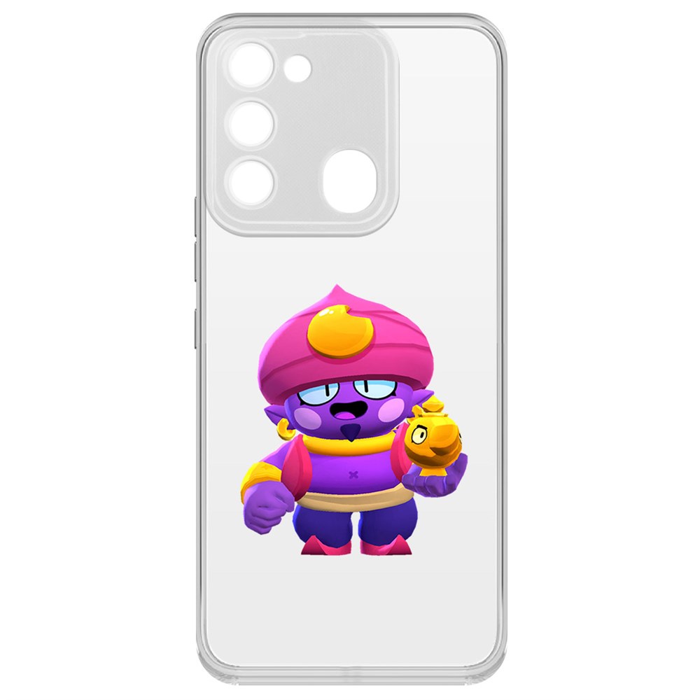 

Чехол-накладка Brawl Stars-Джин для Tecno Spark 8C