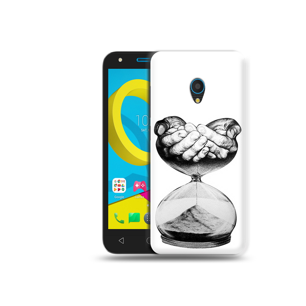 

Чехол MyPads Tocco для Alcatel U5 5047D часы жизни черно белый (PT134046.676.669), Tocco