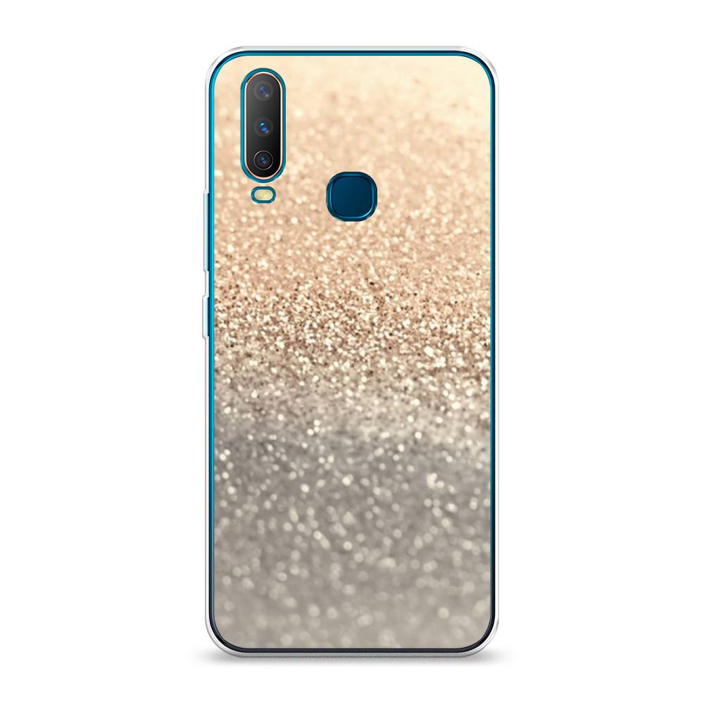 

Силиконовый чехол "Песок золотой рисунок" на Vivo Y12