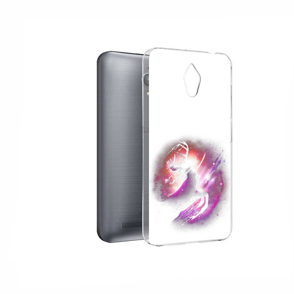 

Чехол MyPads Tocco для Asus ZenFone Go (ZC500TG) звездный олень, Прозрачный, Tocco