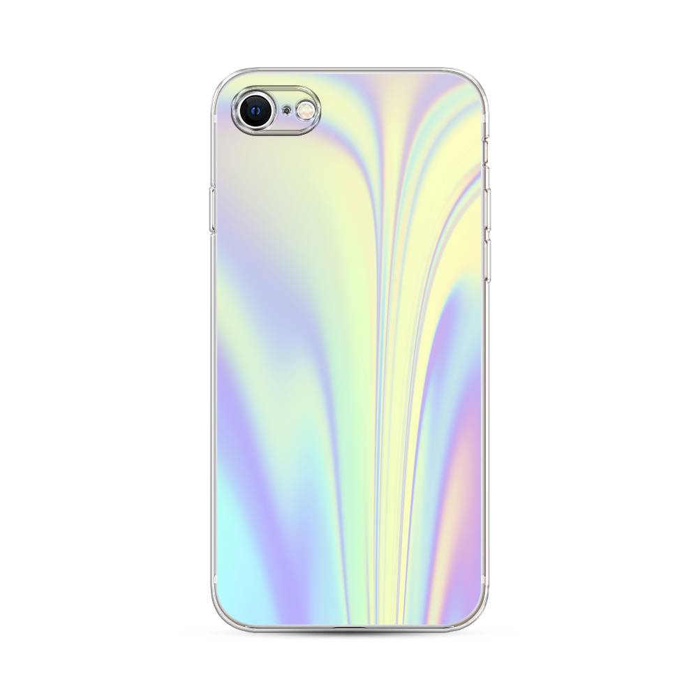 

Силиконовый чехол "Фиолетовая голограмма" на Apple iPhone SE 2020, 12450-3