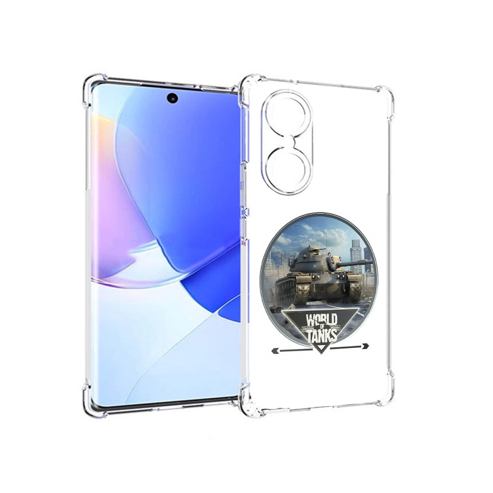

Чехол MyPads Tocco для Honor 60 Мир танков, Прозрачный, Tocco