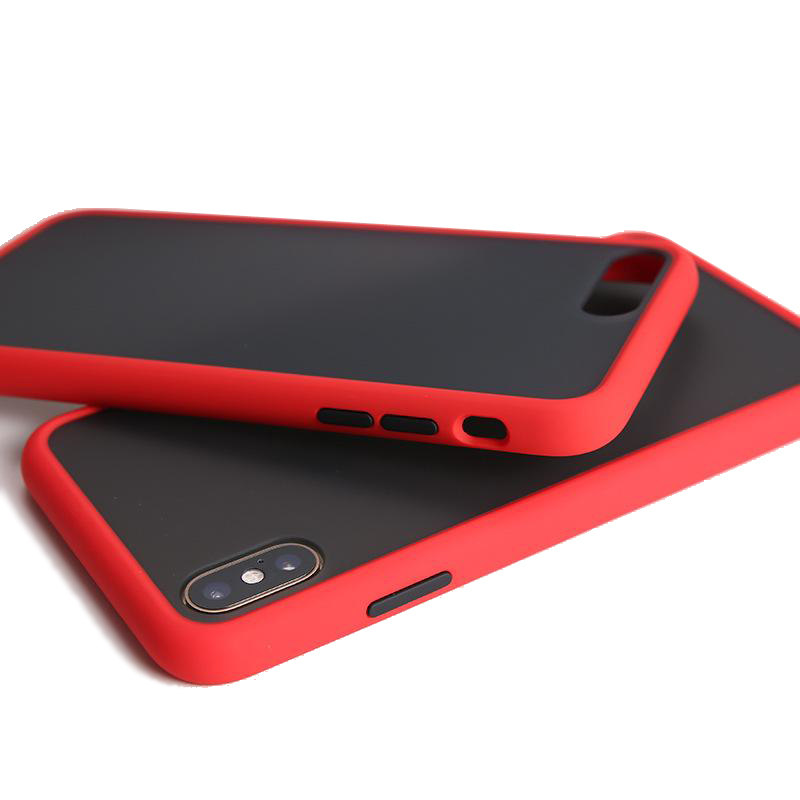 

Чехол силиконовый для iPhone XR противоударный Gingle series красный, Apple iPhone XR
