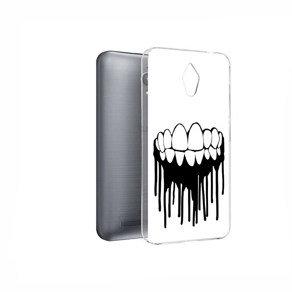 Чехол MyPads Tocco для Asus ZenFone Go (ZC500TG) зубы