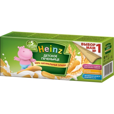 

Печенье Heinz детское с 5 месяцев 180 г