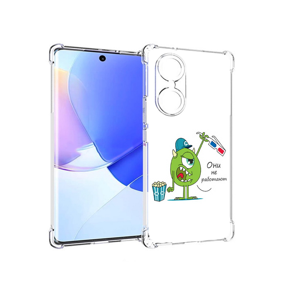 

Чехол MyPads Tocco для Honor 60 Очки не работают, Прозрачный, Tocco