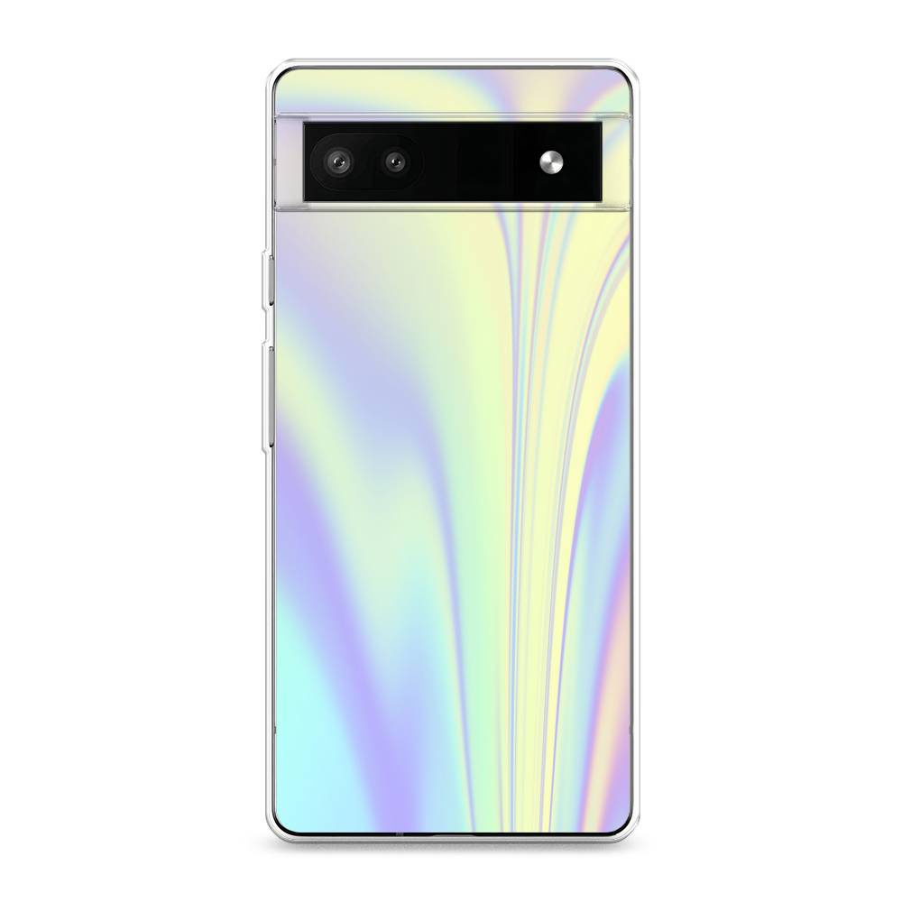 

Силиконовый чехол "Фиолетовая голограмма" на Google Pixel 6A, Фиолетовая голограмма