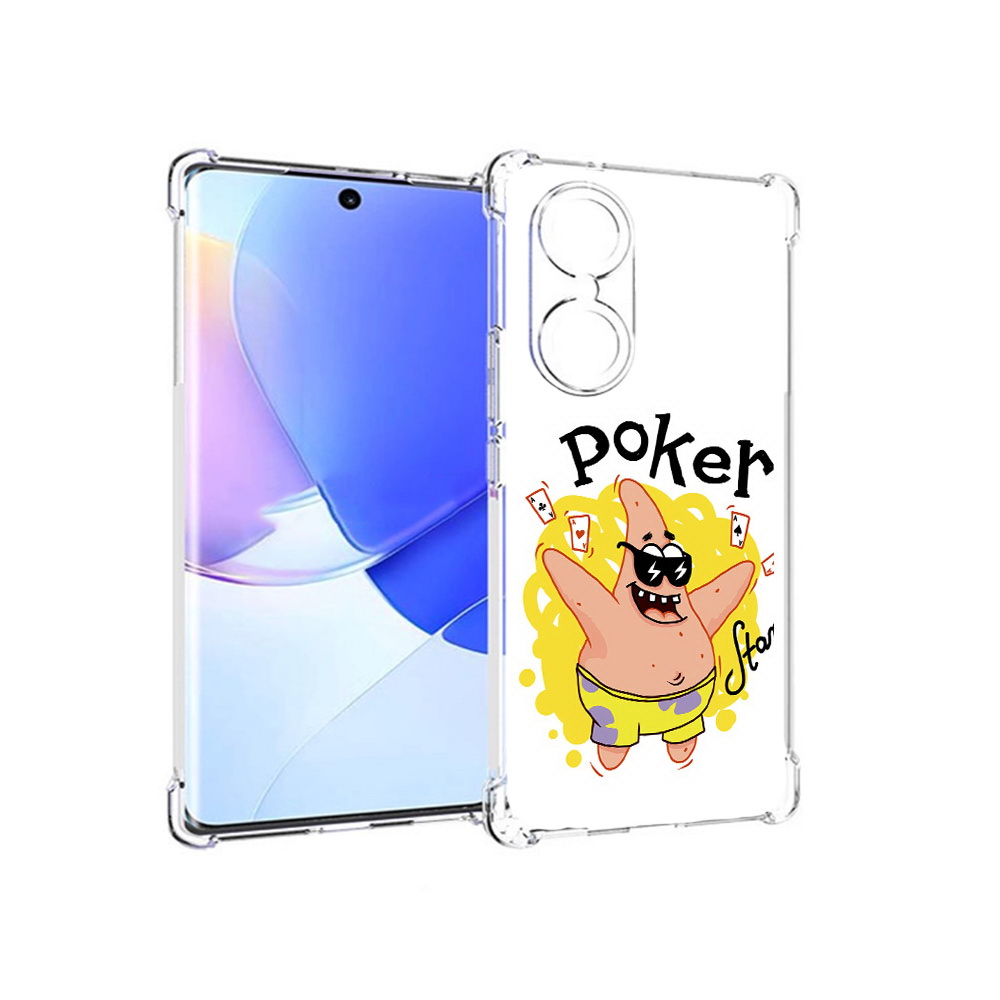 

Чехол MyPads Tocco для Honor 60 Патрик, Прозрачный, Tocco