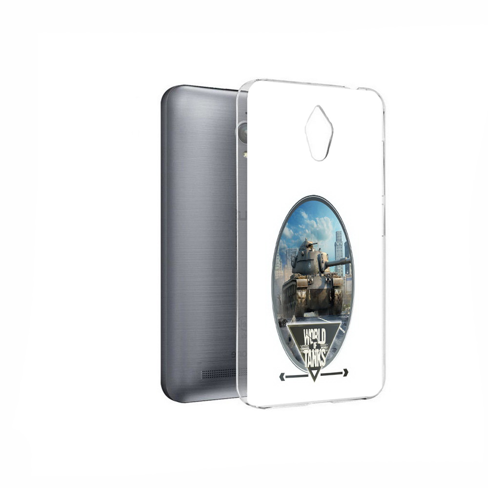 

Чехол MyPads Tocco для Asus ZenFone Go (ZC500TG) игра с танками, Прозрачный, Tocco