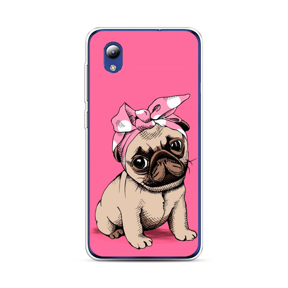 

Чехол Awog на ZTE Blade A31 Lite / ЗТЕ Блэйд A31 Lite "Dog Pin-Up", Разноцветный, 134750-2