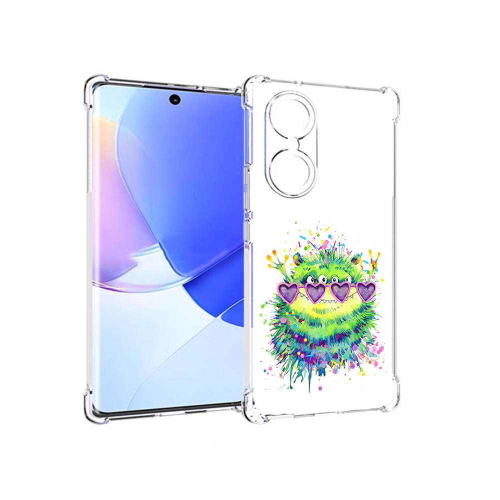 

Чехол MyPads Tocco для Honor 60 Пушистый персонаж, Прозрачный, Tocco