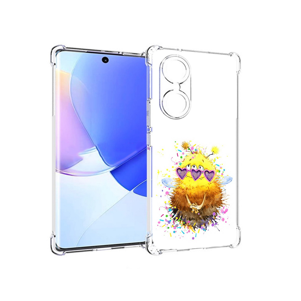 

Чехол MyPads Tocco для Honor 60 Пушитый шмель, Прозрачный, Tocco