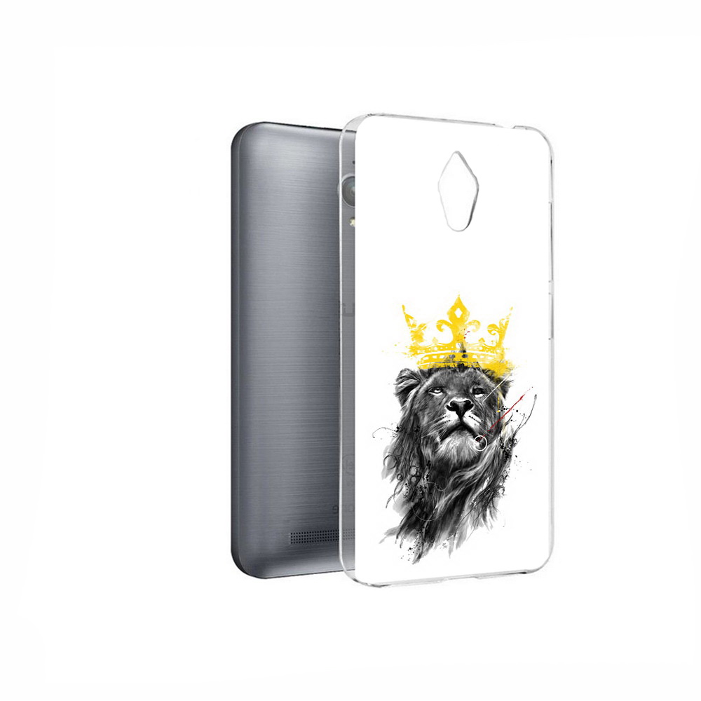 

Чехол MyPads Tocco для Asus ZenFone Go (ZC500TG) король-лев, Прозрачный, Tocco