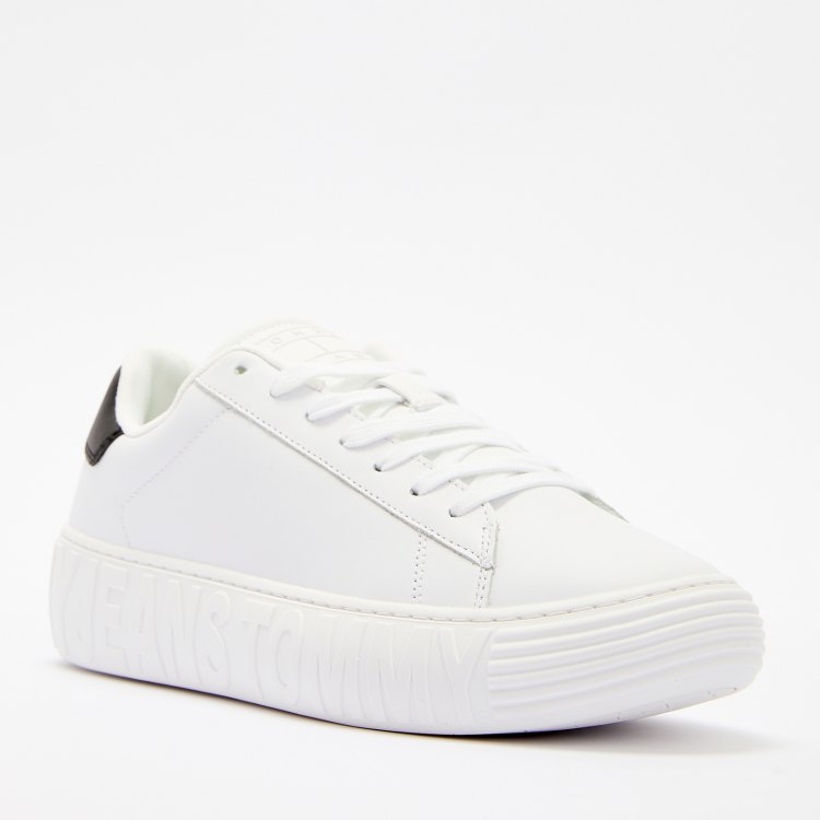 

Кеды мужские Tommy Jeans EM0EM01159 белые 41 EU, Белый, EM0EM01159
