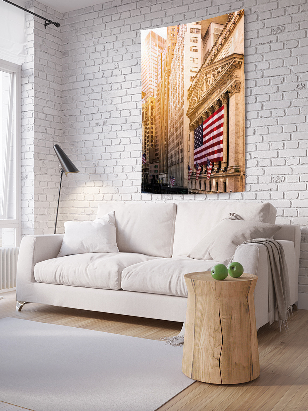 

Вертикальное фотопанно на стену JoyArty Американская улица 150x200 см, Американская улица
