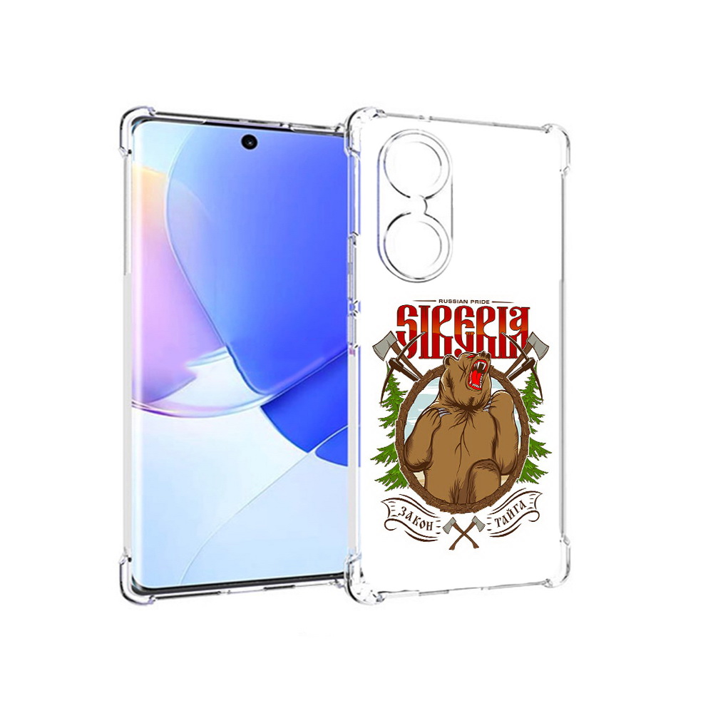 

Чехол MyPads Tocco для Honor 60 Тайга, Прозрачный, Tocco