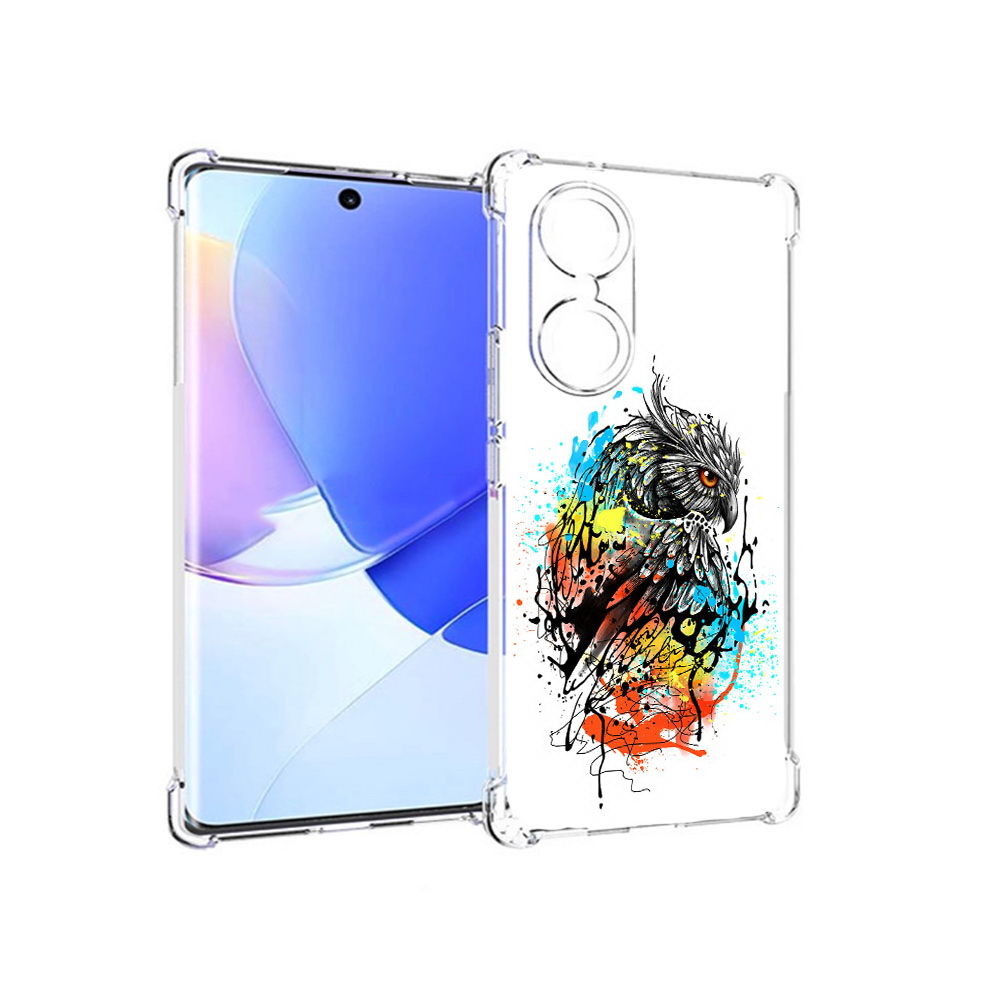 

Чехол MyPads Tocco для Honor 60 Творческая сова, Прозрачный, Tocco