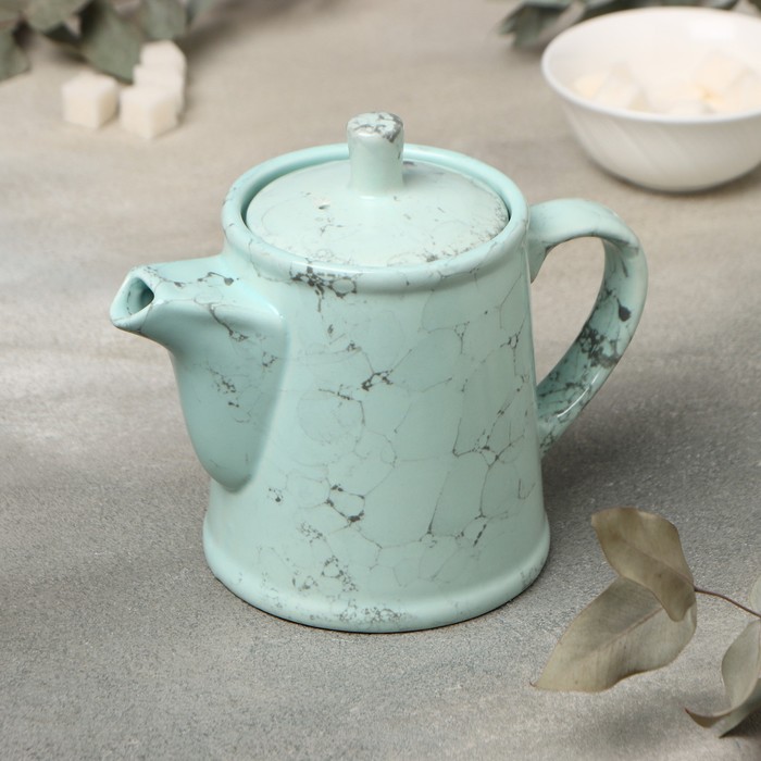 

Хорекс Чайник Bolla menta, 500 мл, d=10,5 см, h=14,5 см, фарфор, Зеленый