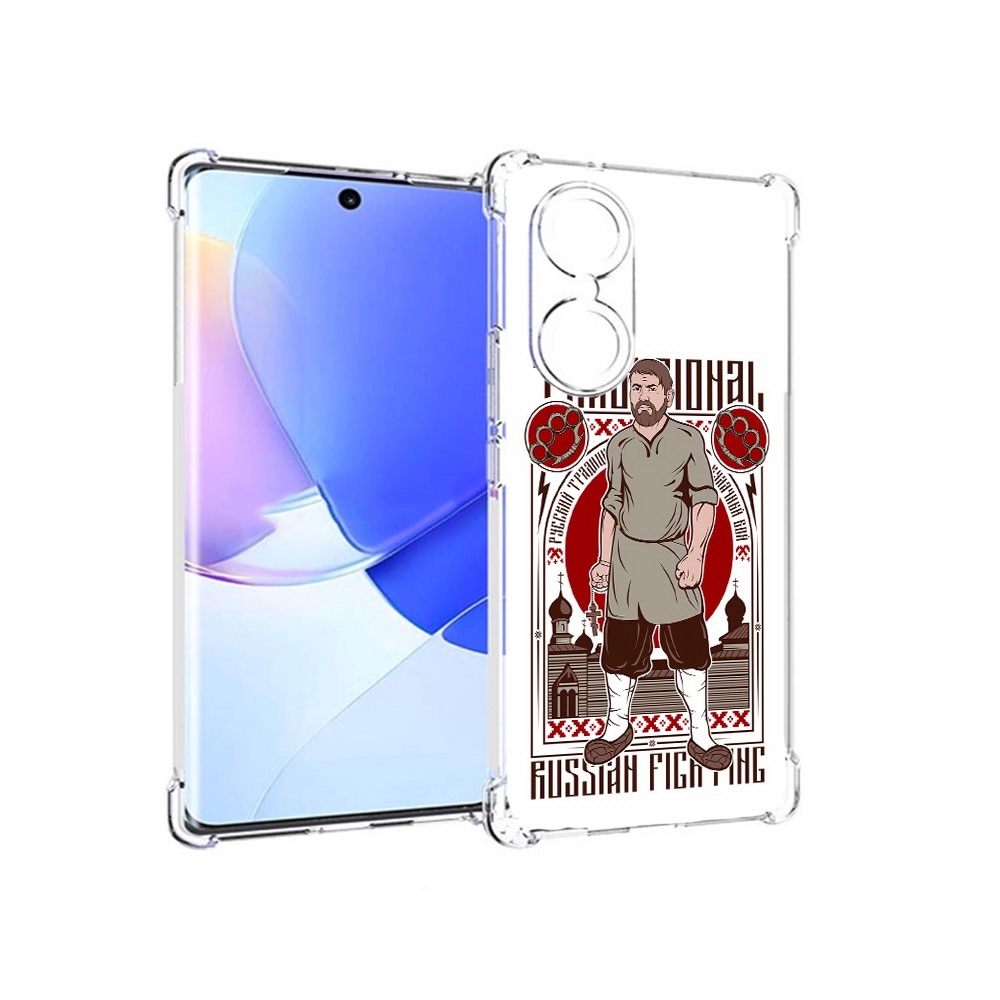 

Чехол MyPads Tocco для Honor 60 Традициональный мужчина, Прозрачный, Tocco