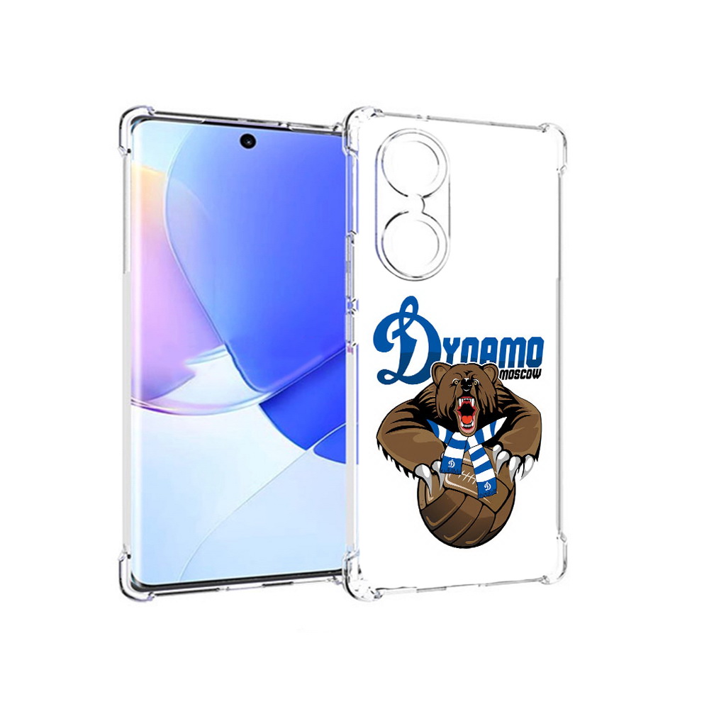 

Чехол MyPads Tocco для Honor 60 ФК Динамо медведь, Прозрачный, Tocco
