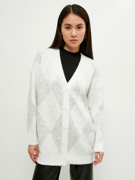 

Кардиган женский ZARINA 2460688878-260 серый S, 2460688878-260