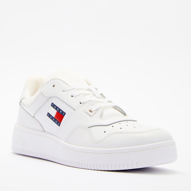 

Кеды мужские Tommy Jeans EM0EM01395 белые 41 EU, Белый, EM0EM01395