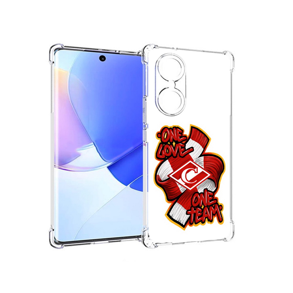 

Чехол MyPads Tocco для Honor 60 ФК спарак 1 любовь, Прозрачный, Tocco