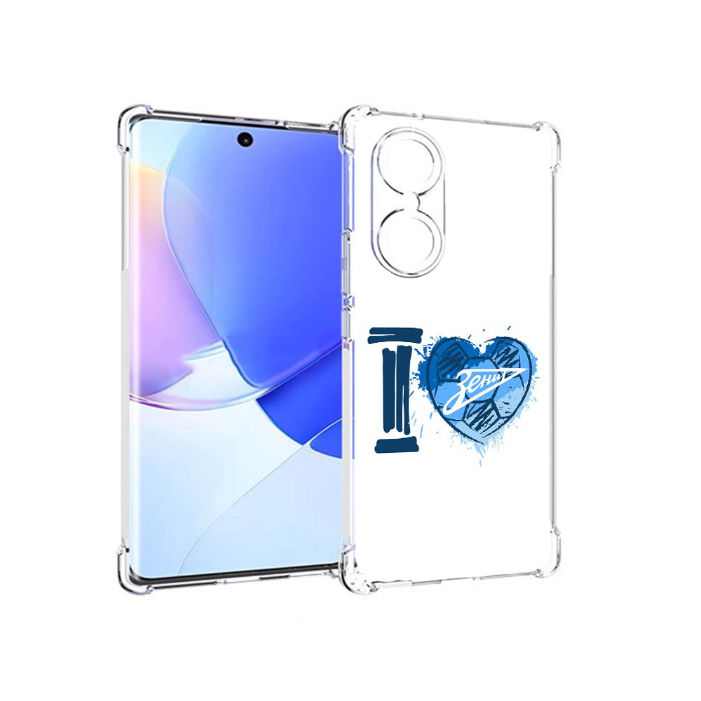 

Чехол MyPads Tocco для Honor 60 ФК я люблю зенит, Прозрачный, Tocco